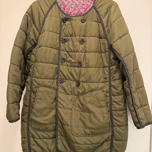 J.Crew Reversible Floral Liberty Fabric Quilted Jacket - Picture 1 of 6